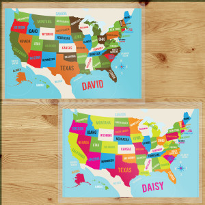 Personalized Kids Placemats